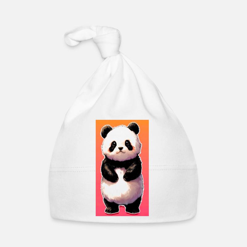 Panda Baby Bio-Mütze