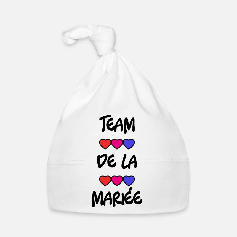 MARIEE. FUTURE MARIEE. EVJF. TEAM. TEAM MARIEE Bonnet bio Bébé