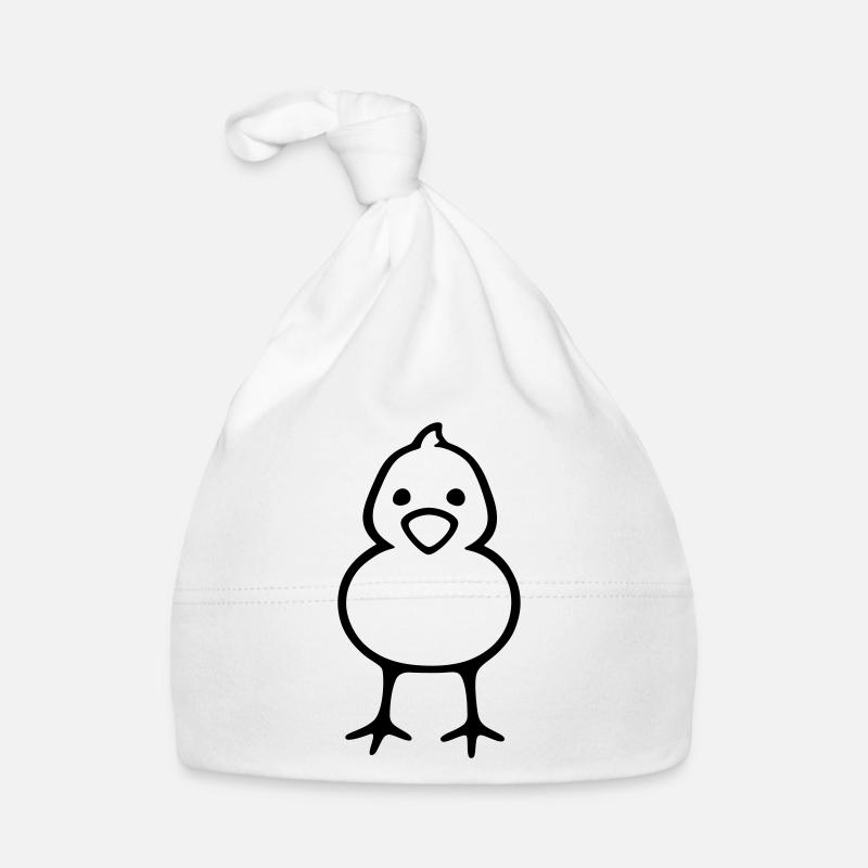 Chick - Baby Bio-Mütze - Weiß
