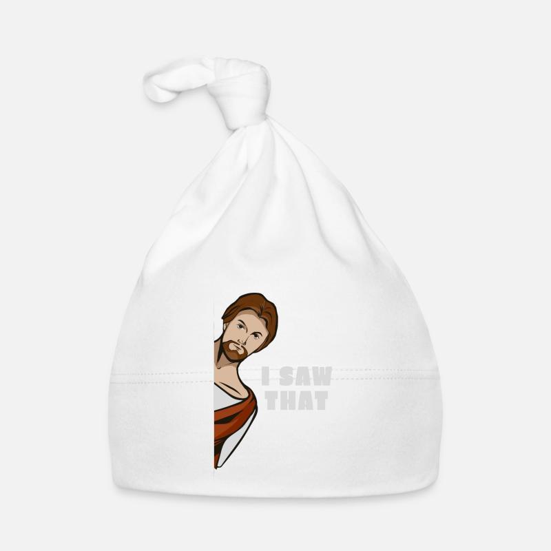 Jesus Meme Ich sah, dass Sarkasmus Baby Bio-Mütze