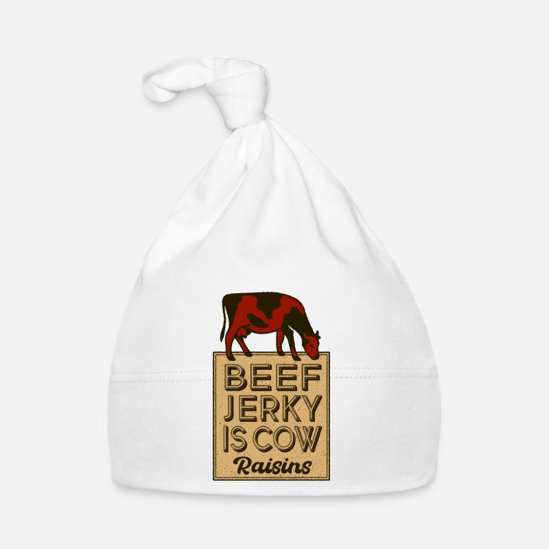 Beef jerky is Organic Baby Cap