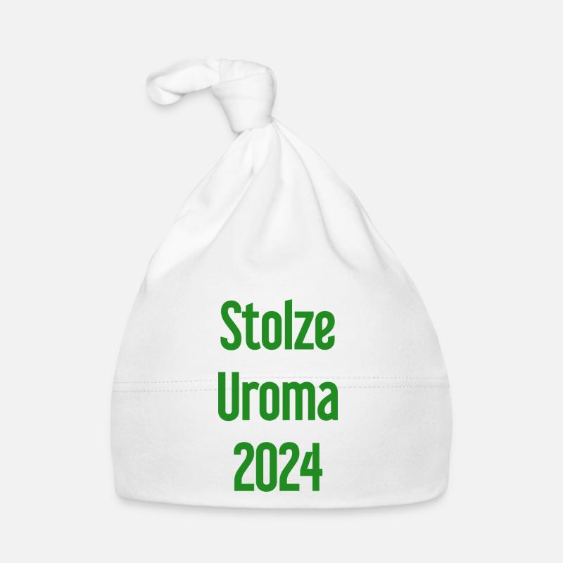 Fière arrière-grand-mère 2024 Bonnet bio Bébé