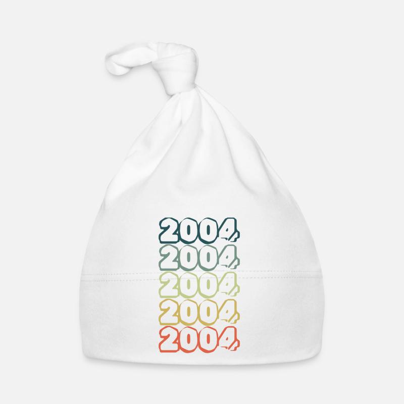 Retro 2004 Baby Bio-Mütze