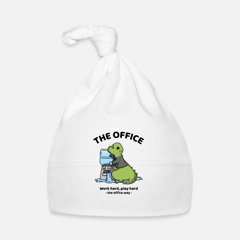 Work hard, play hard - the office way - The office Baby Bio-Mütze