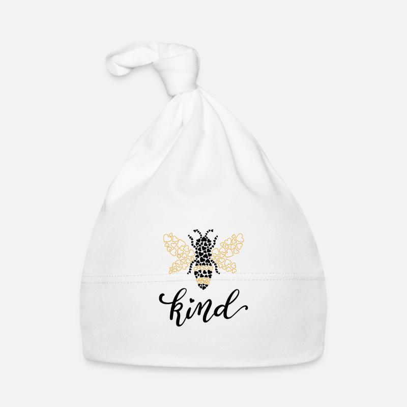 Bee Kind Be Kind Organic Baby Cap
