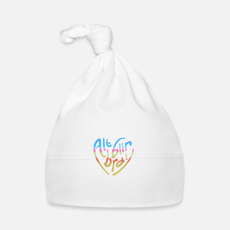 Everything will be fine! Organic Baby Cap