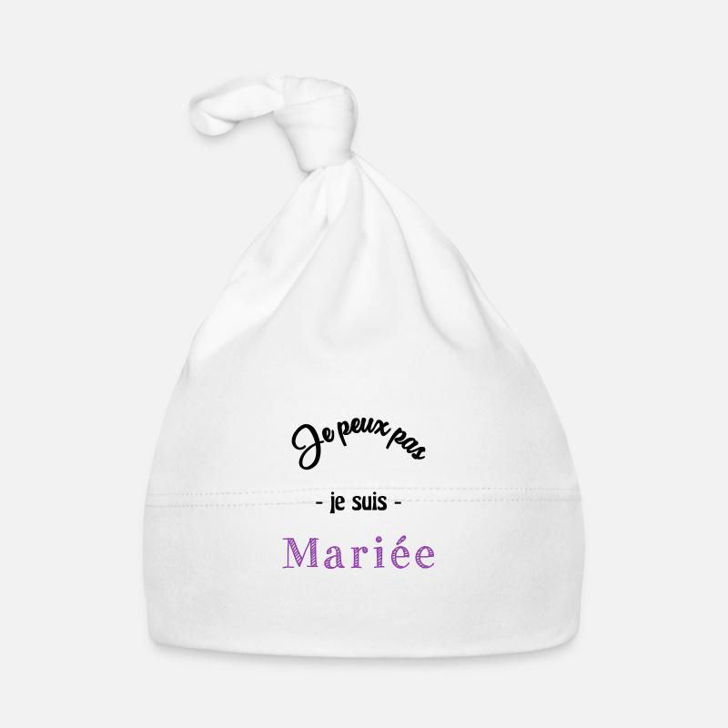 FUTURE MARIEE. EVJF. MARIEE. TEAM. TEAM MARIEE Bonnet bio Bébé