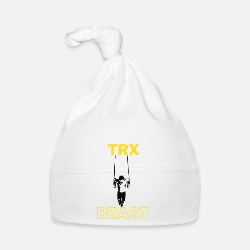 TRX Sport Gift Gift Idea Workout Training - Organic Baby Cap - white