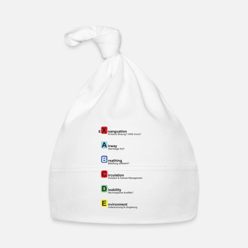 ABCDE deutsch Baby Bio-Mütze