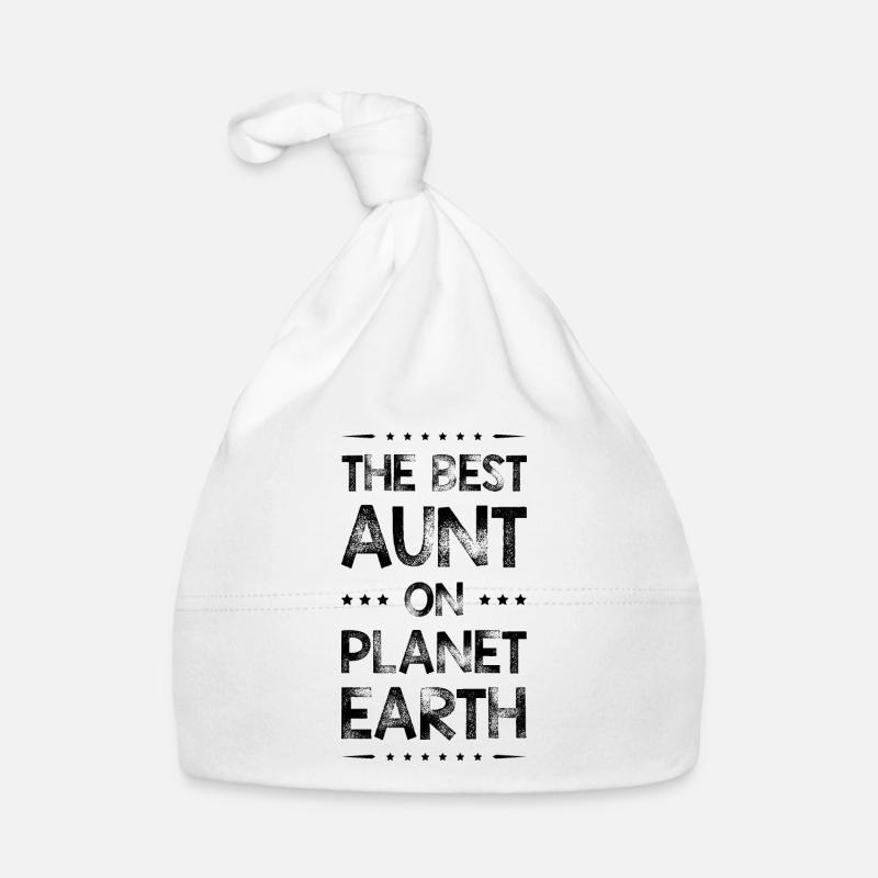Beste Tante Spruch Baby Bio-Mütze
