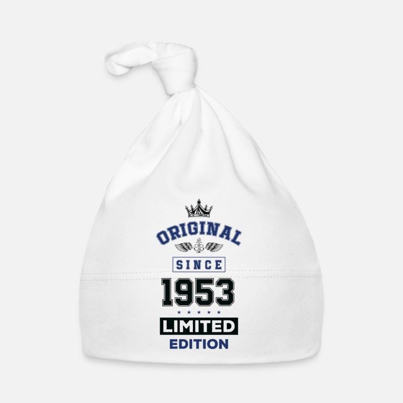 1953 limited edition Geburtstag Baby Bio-Mütze