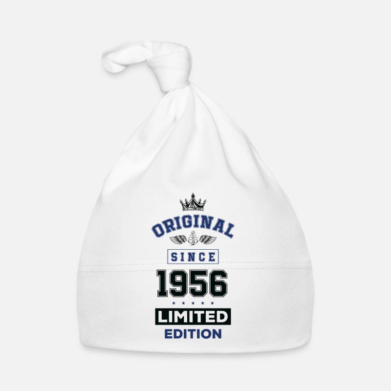 1956 limited edition Geburtstag Baby Bio-Mütze