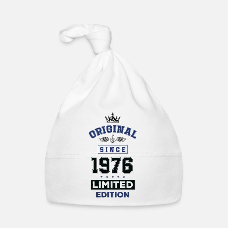 1976 limited edition Geburtstag Baby Bio-Mütze