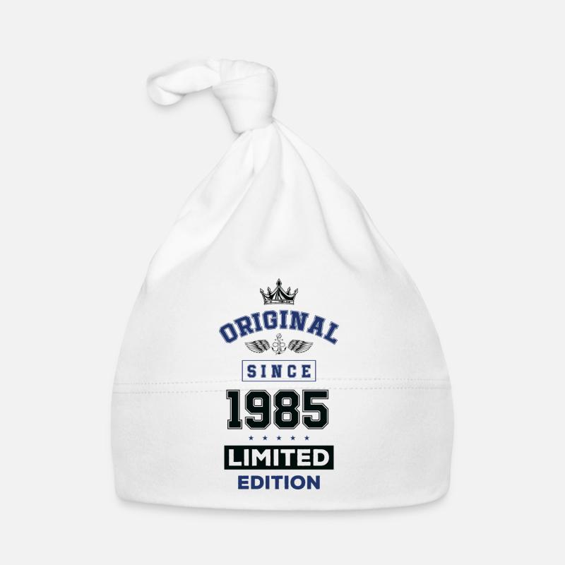 1985 limited edition Geburtstag Baby Bio-Mütze