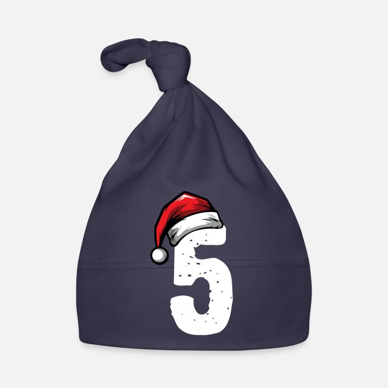 5 Numéro de Noël Bonnet bio Bébé