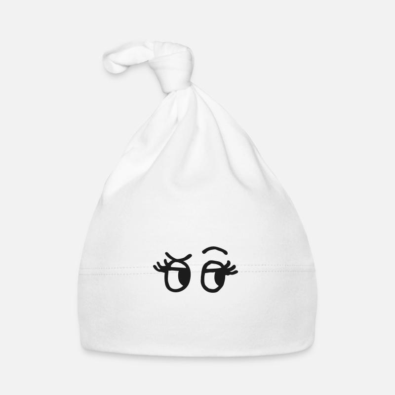 Augen Baby Bio-Mütze