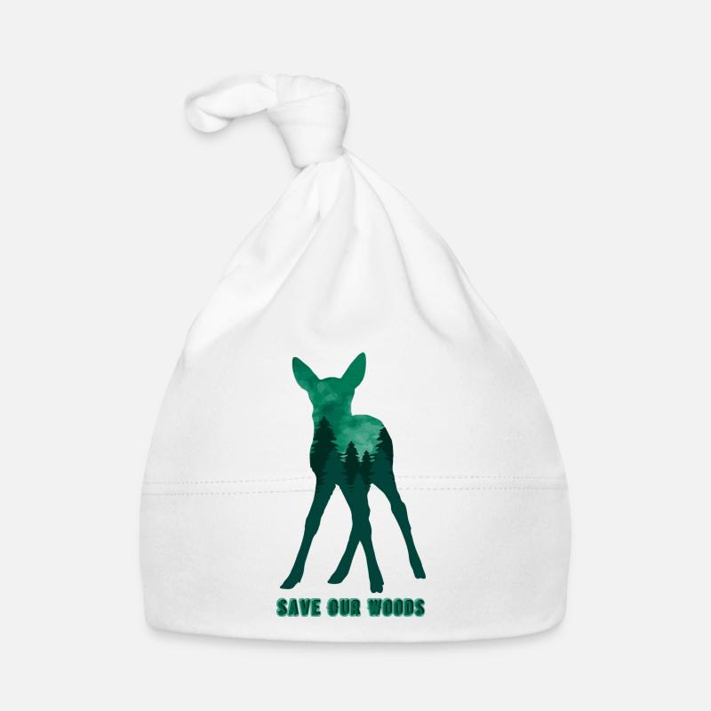 "klimaschutz "save Our Woods Baby Bio-Mütze