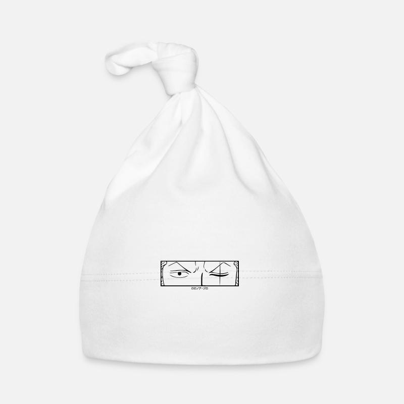 Mugiwara Roronoa Manga - Bonnet bio Bébé - blanc
