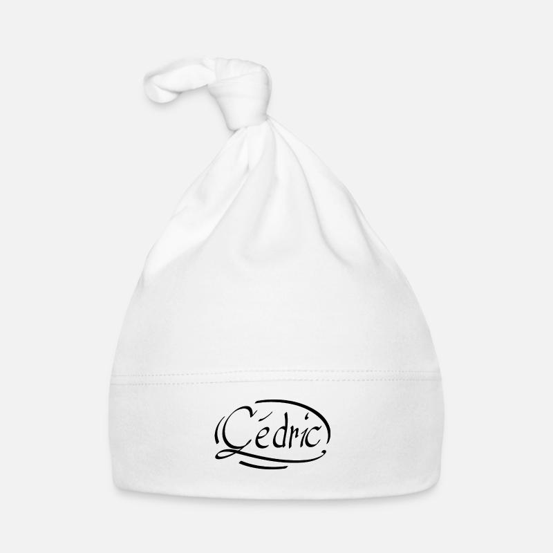 Cédric - Organic Baby Cap - white