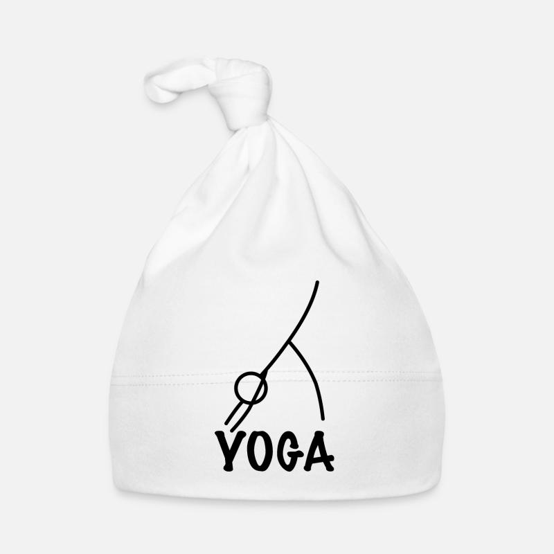 Yoga Posture Organic Baby Cap