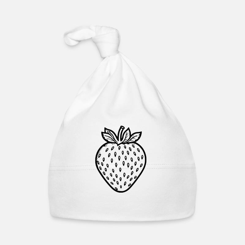 Fraise Fruit Fruit Bonnet bio Bébé
