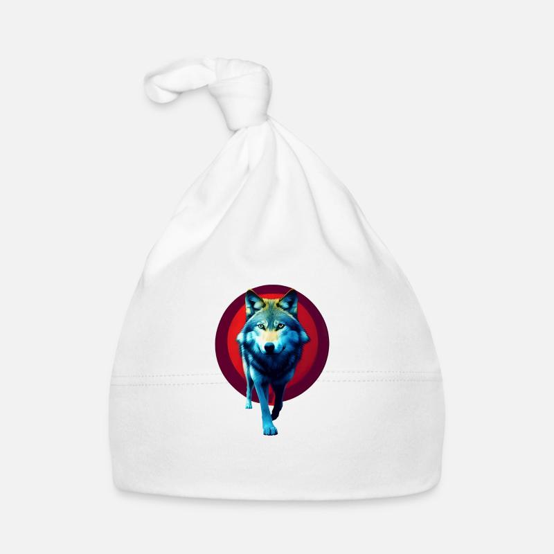 Wolf Baby Bio-Mütze