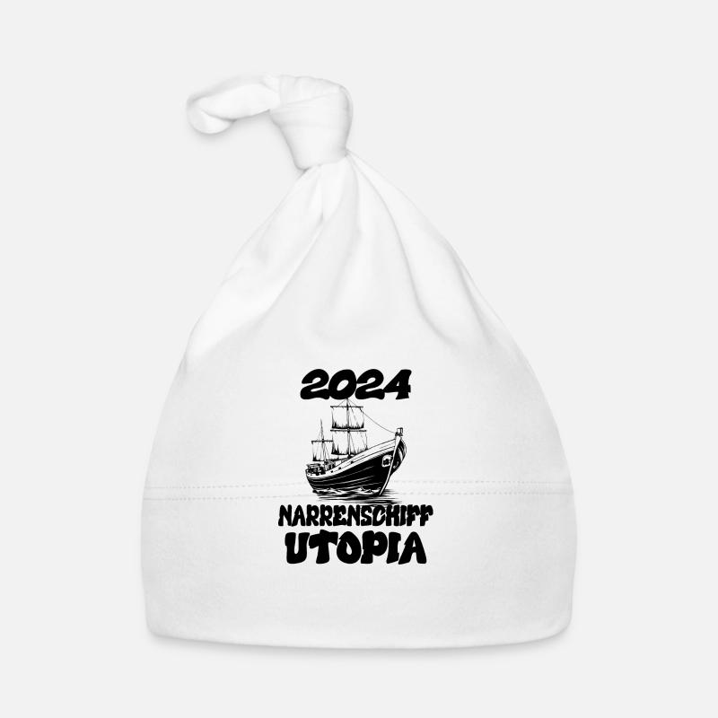 Narrenschiff Utopi, 2024 Baby Bio-Mütze