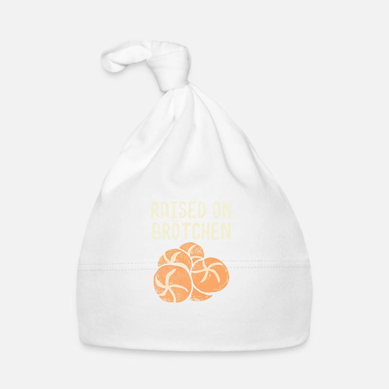 Raised On Brotchen Baby Bio-Mütze