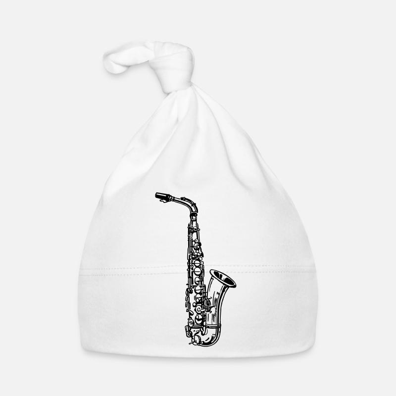 saxophone Organic Baby Cap