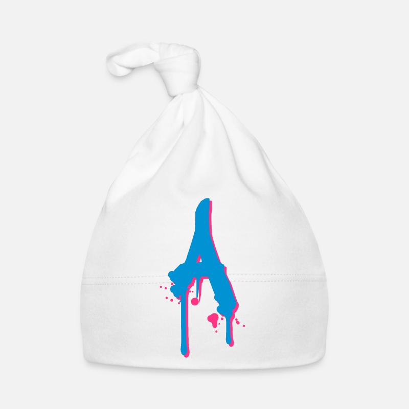 Un graffiti gouttes aspersion de sang Farbklex Bonnet bio Bébé