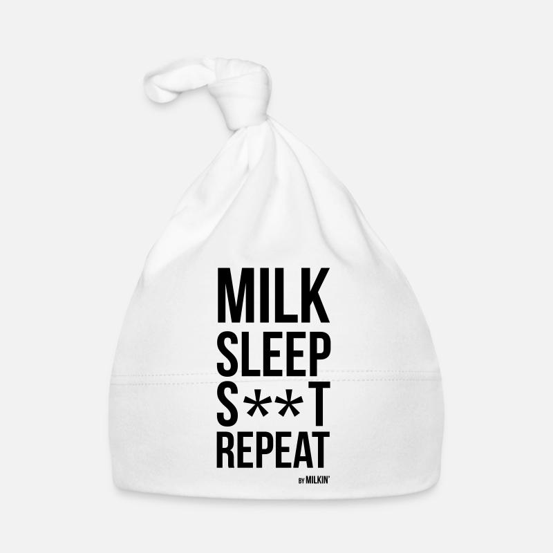 Milkin' - Repeat - Breastfeeding Bonnet bio Bébé
