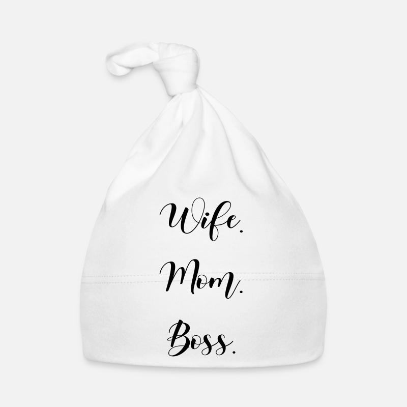 WIFE Mom Boss Baby Bio-Mütze