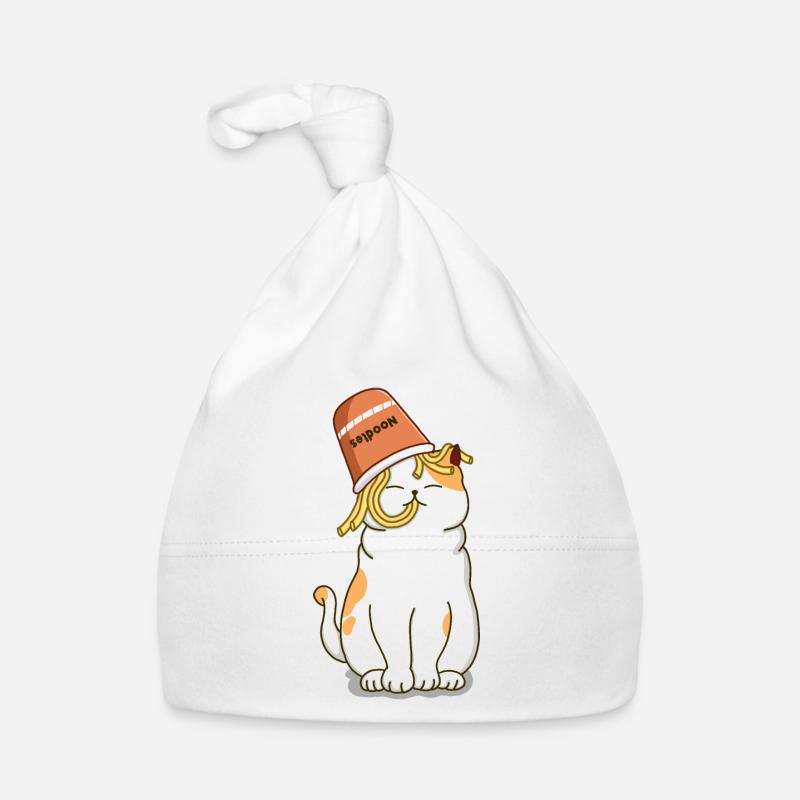 Noodles Lover Organic Baby Cap
