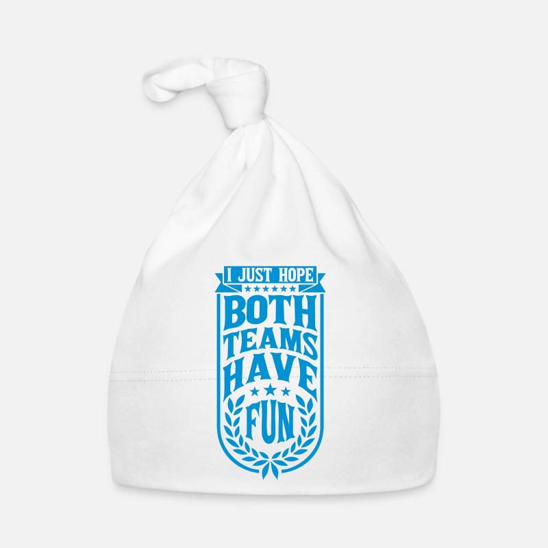 Both Teams Have Fun Baby Bio-Mütze