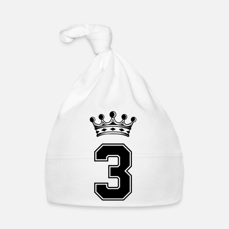 3 krone Baby Bio-Mütze