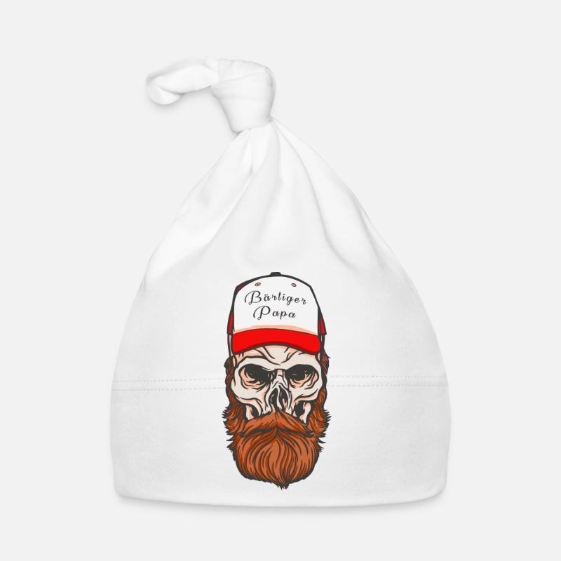 Bärtiger Papa Baby Bio-Mütze