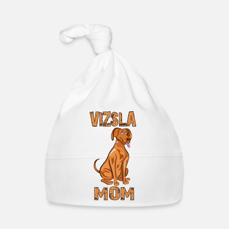 Vizsla Mom Organic Baby Cap