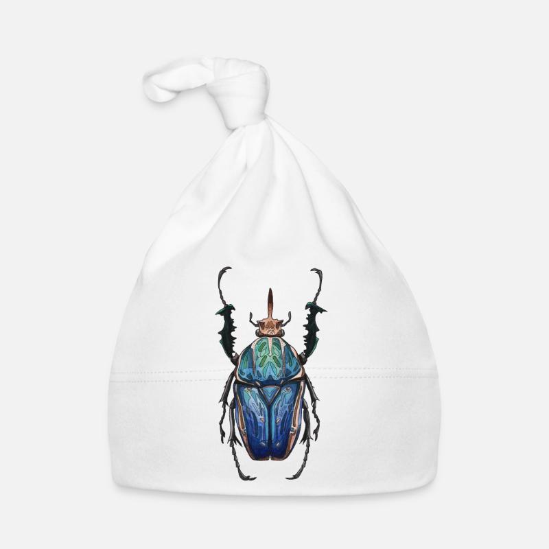 Big Beetle Stag - cerf géant Bonnet bio Bébé