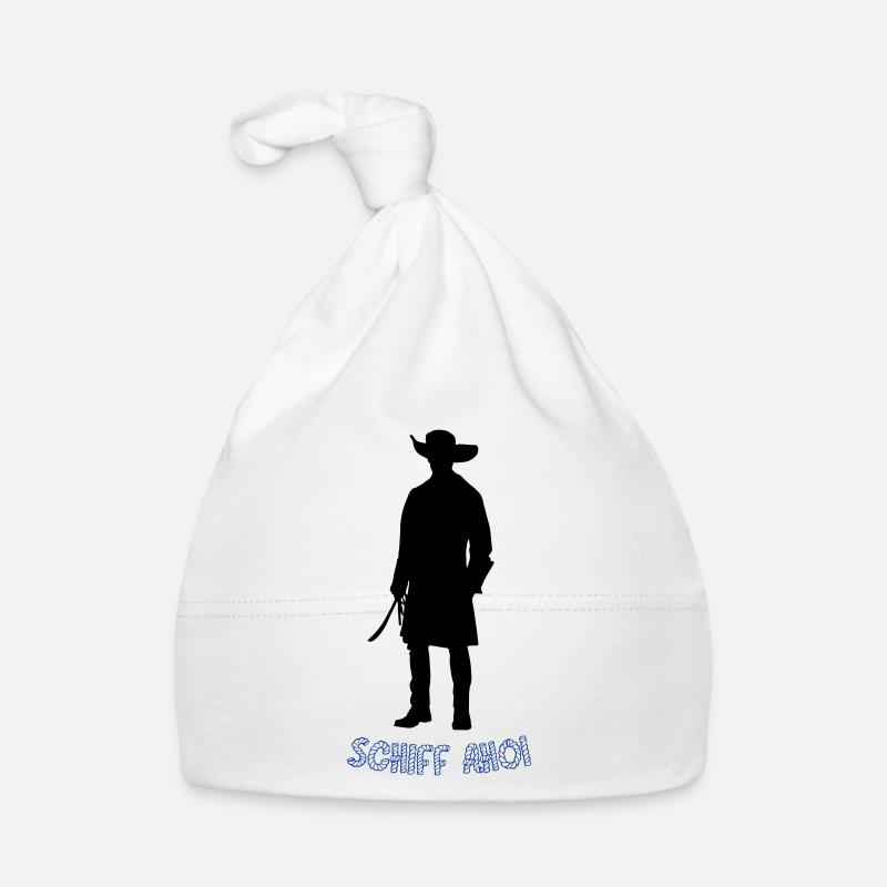 Bateau pirate ahoy Bonnet bio Bébé