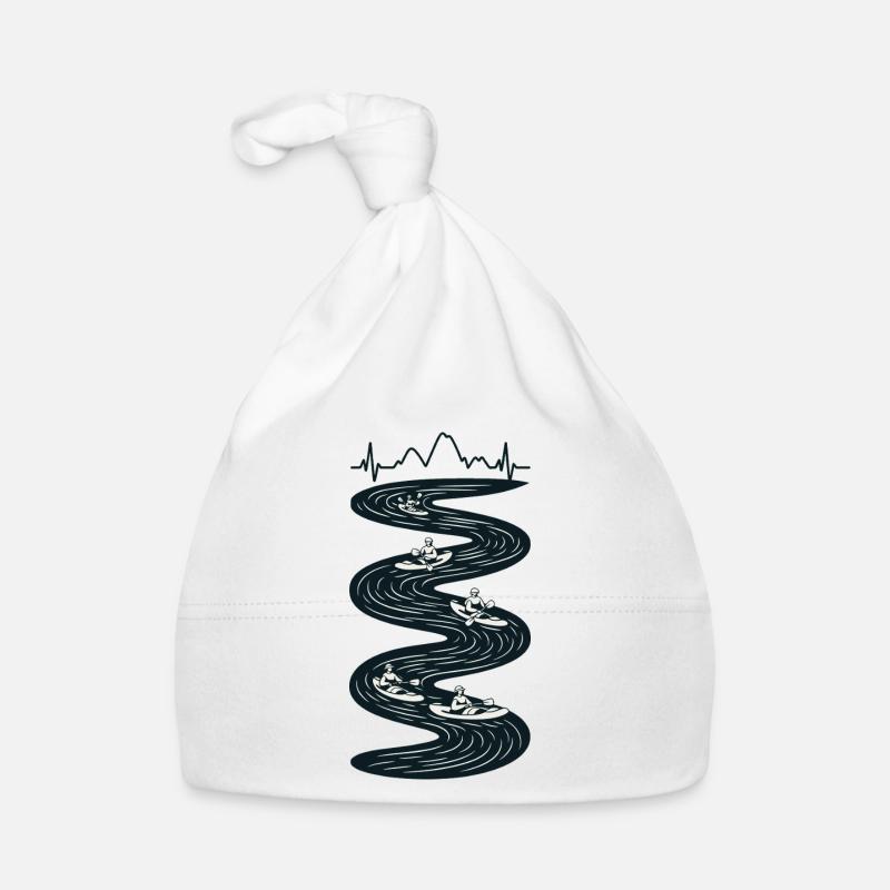 Kayaking Adventure - Flowing River Wilderness Organic Baby Cap