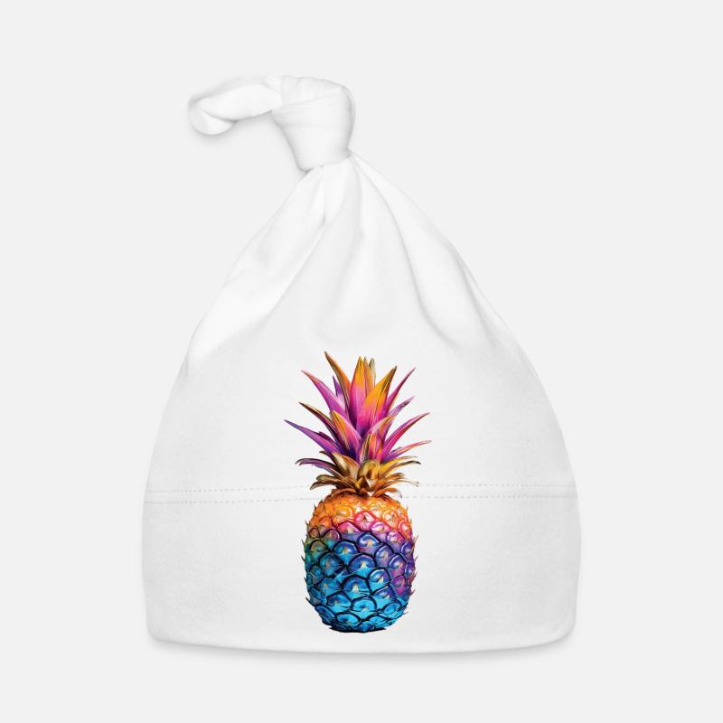 Ananas Baby Bio-Mütze