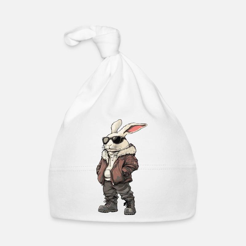 Rabbit Cool Winter Organic Baby Cap