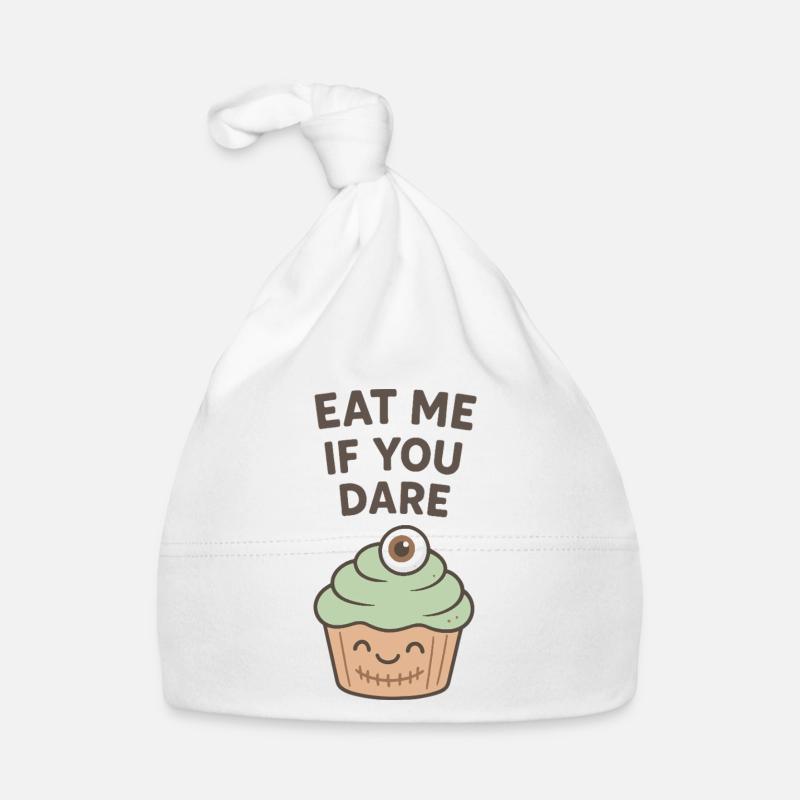 Iss mich, wenn du dich traust Cupcake Baby Bio-Mütze
