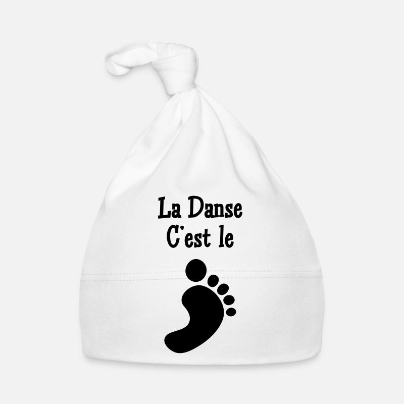 La danse c’est le pied Bonnet bio Bébé