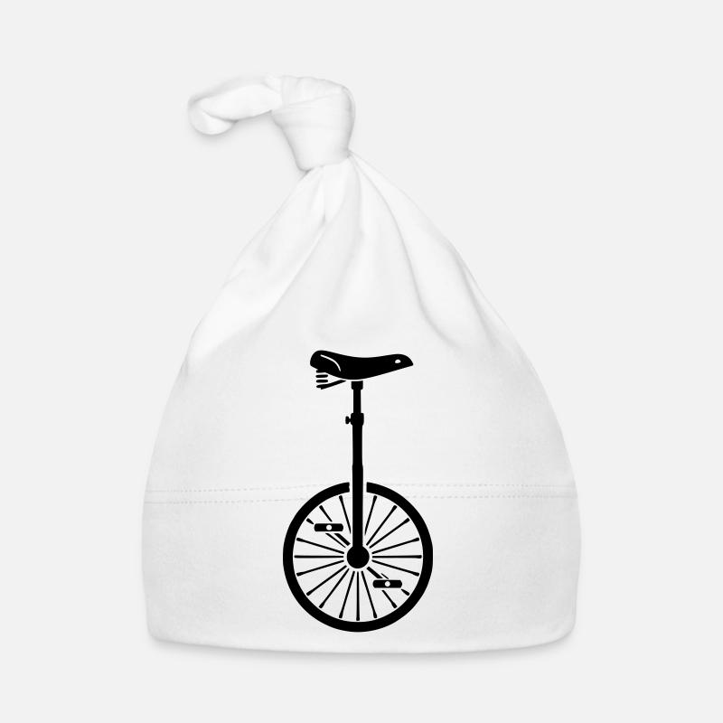 Unicycle Bicycle Circus Acrobatics Organic Baby Cap