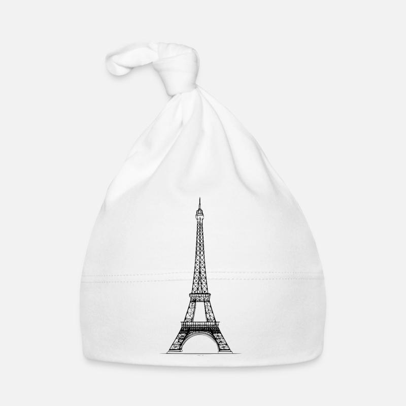 Tour Eiffel Bonnet bio Bébé