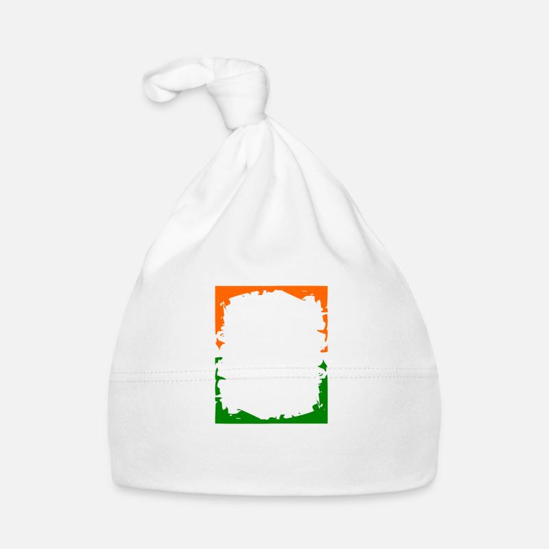 colored noise frame Organic Baby Cap