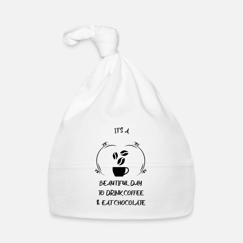 Café, expresso, café et chocolat Bonnet bio Bébé