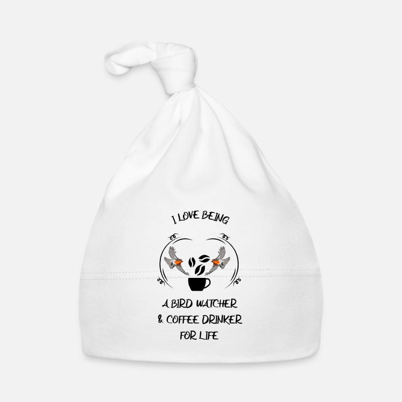 Bird Watching Bird Watching Birding Coffee Organic Baby Cap