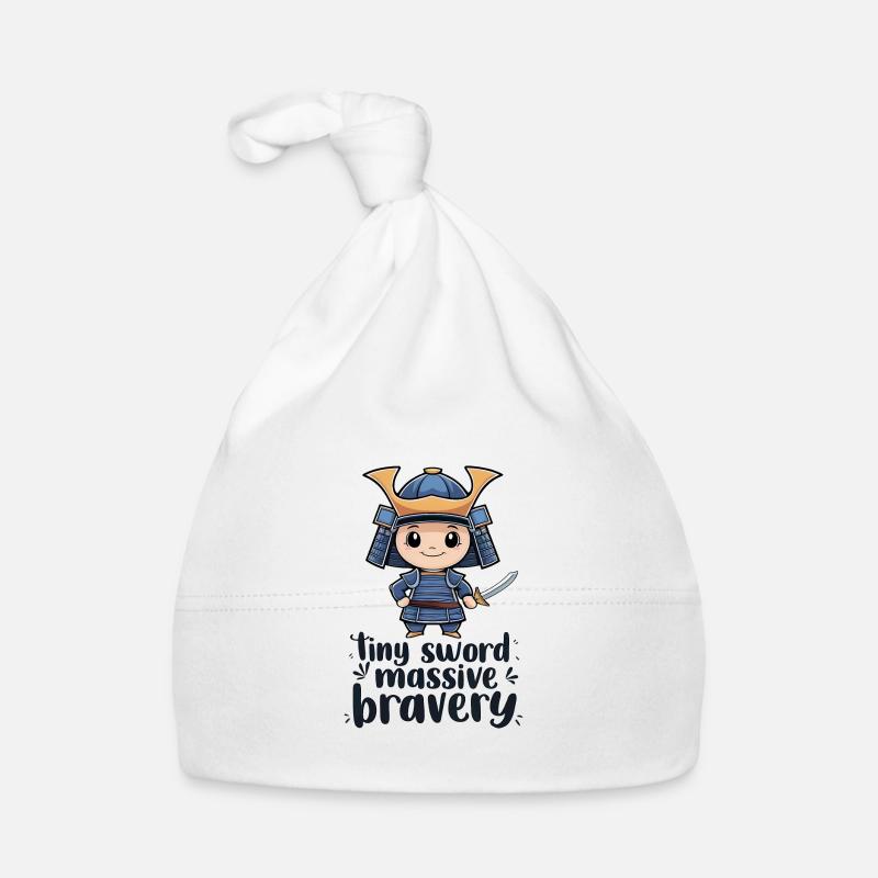 Chibi Samurai Organic Baby Cap